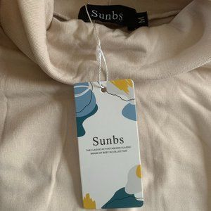 SUNBS Womens Long Sleeve Shirts Mock Neck Fall Fashion 2023 Size M